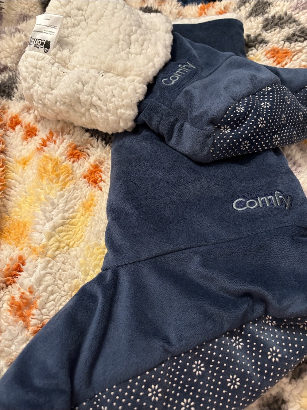 The Comfy Women's Navy Blue Slippers